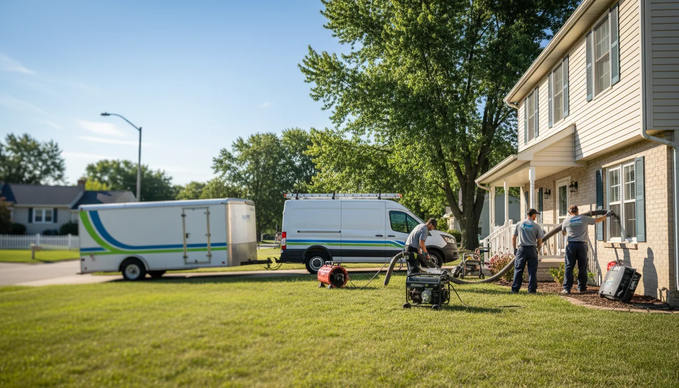 Flooded Basement Restoration And Cleanup With Repair in Circleville, KS near me